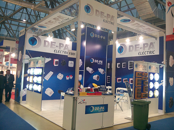 DE-PA Electric — Exhibition stand