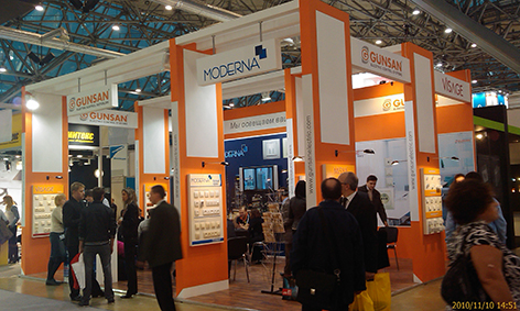 Günsan — Exhibition stand