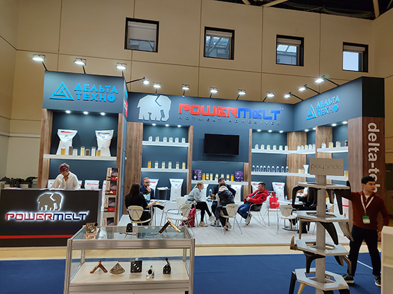 Powermelt — Exhibition stand